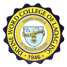 Divine World College of Laoag Logo