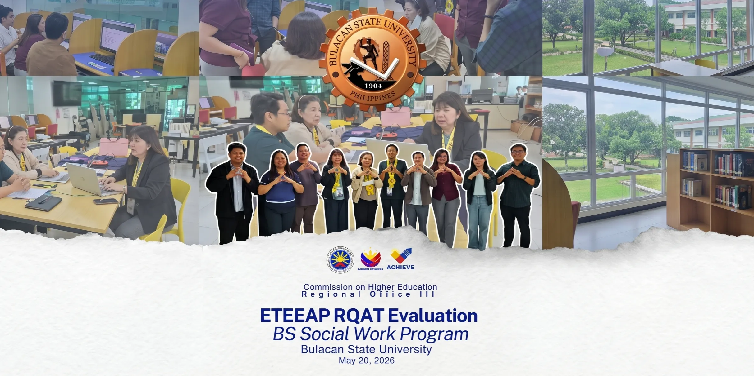 CHED Region 3 Evaluates Bulacan State University's BS Social Work Program Under ETEEAP